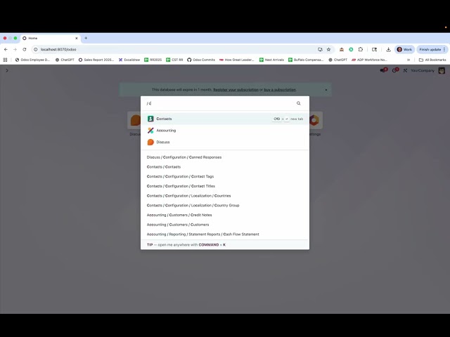 Odoo V19 - Geo-Contact Finder
