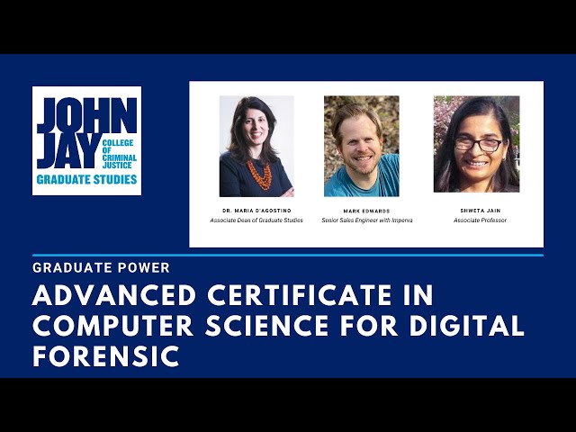 Advanced Certificate in Computer Science for Digital Forensic