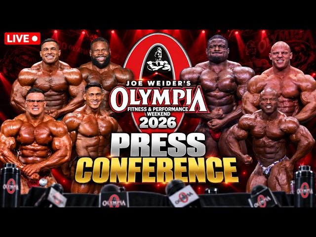 LIVE 🔴 2026 MR OLYMPIA PRESS CONFERENCE