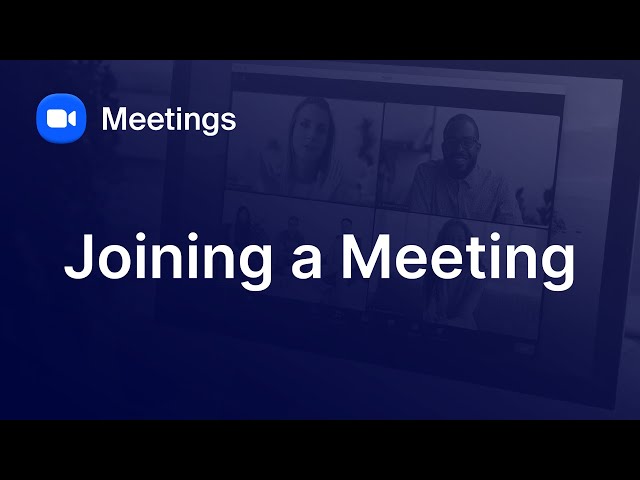 How to Join a Zoom Meeting