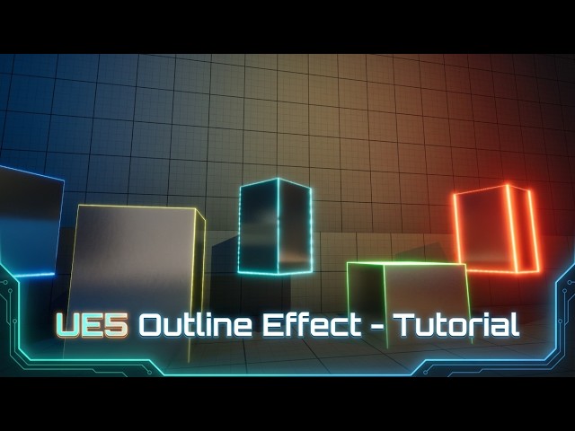 Selection Multi-color Outlines - UE5 Tutorial