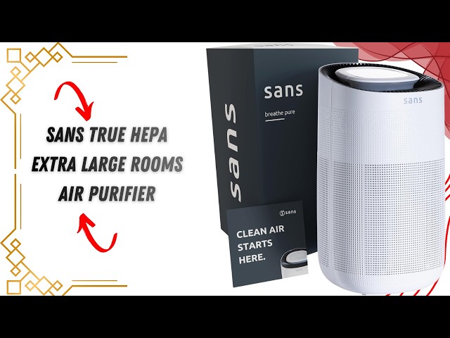 Discover This Multi-Stage Air Purifier — Sans True HEPA  Extra Large Rooms Air Purifier — Review