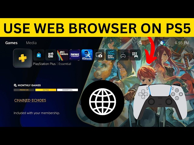 How To Use Web Browser On PS5 - EASY Guide