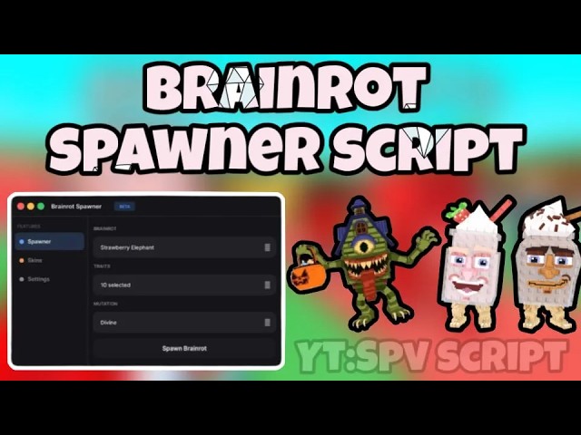 [🐷] Sab Brainrot Spawner Script ⚡️