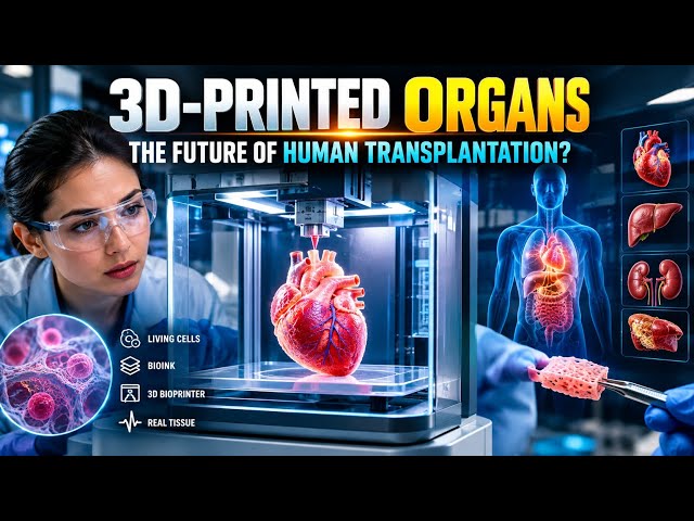 3D-PRINTED ORGANS: THE FUTURE OF HUMAN TRANSPLANTATION?