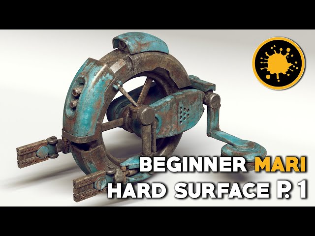 Mari Hard Surface Texturing for Beginners Full Course Part 1: Concept & Collecting Textures