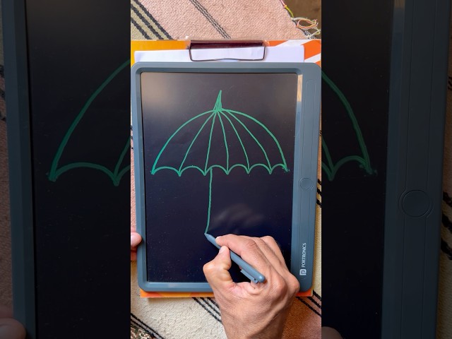 How to draw an umbrella || 🎨☔️|| #umbrelladrawing #art #easydrawingtutorial