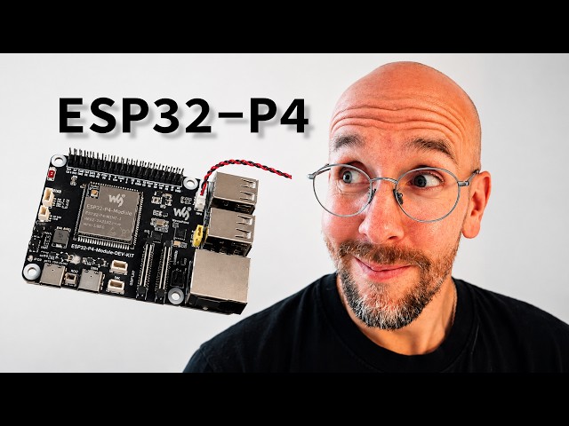 ESP32-P4: What can it really do? | First test with ESP-IDF | @waveshareelectronics