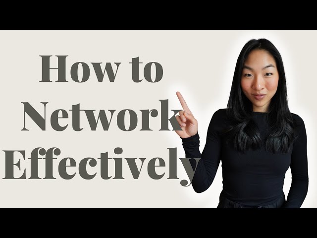 5 Networking Habits to build LASTING relationships