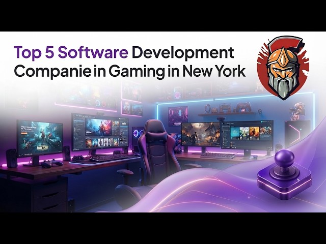 Top 5 Software Development Companies in Gaming New York| Digital Warriors