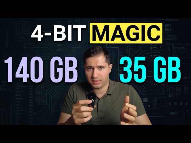 Why 4-Bit AI Models Still Work (Quantization Explained)