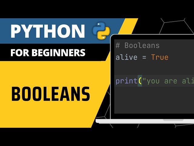 Python For Beginners - Booleans Explained