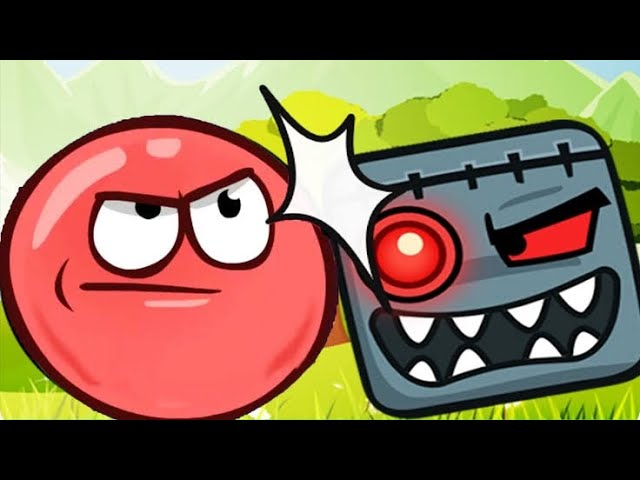 Red Ball 4 (Green Hills) Level 15 Boss Fight Walkthrough @RSKMentor
