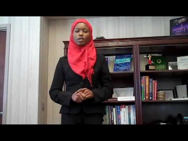 Atchima Mahamat-Zene, 2013 business administration graduate