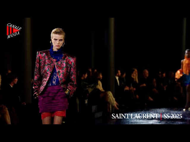 SAINT LAURENT Spring 2025 Paris - Canale Moda