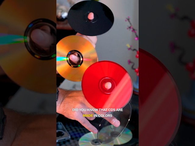Check out these unique CD colors! #CDs #physicalmedia