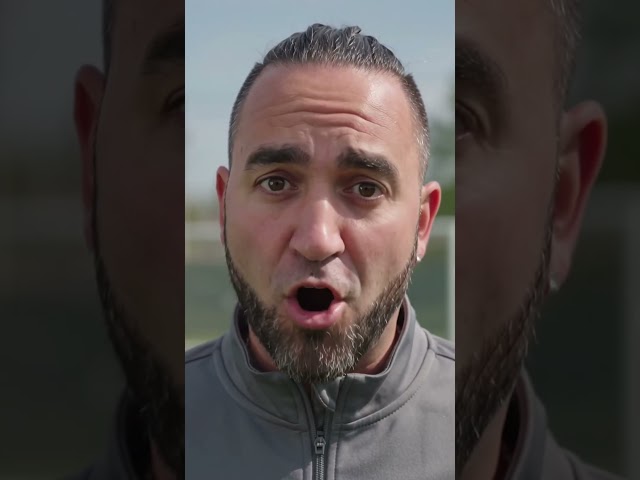 Funny soccer coach