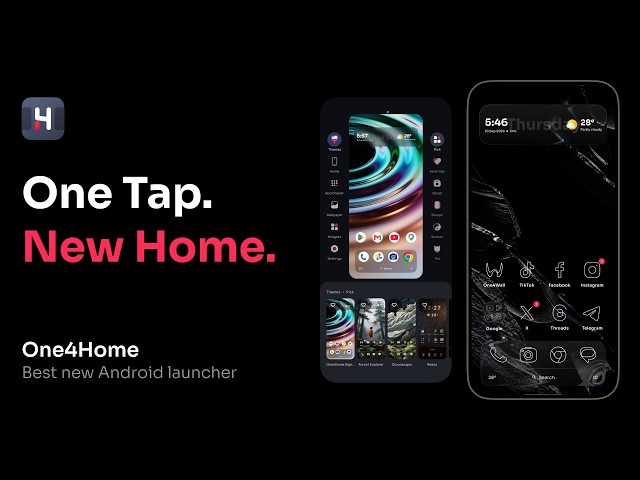 One4Home — Transform Your Android Home Screen