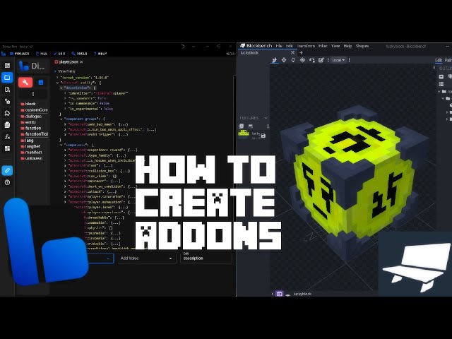 How To Create Addons / Mods  For Minecraft Bedrock | Part 1 Setting up | PE / Win10 Tutorial
