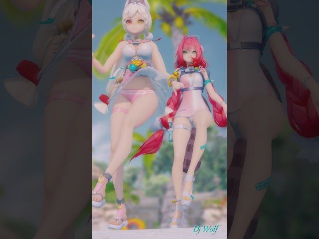 [MMD x Zenless Zone Zero] Closer {Yuzuha x Alice} #mmd #zenlesszonezero