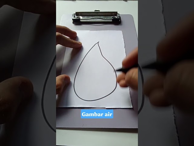 tutorial cara gambar air #tutorial #fyp #viral