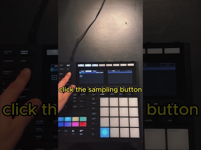 Mastering Kanye-style Sampling on Maschine MK3 🎶 #kanyewest  #sampling   #drummachines #maschinemk3