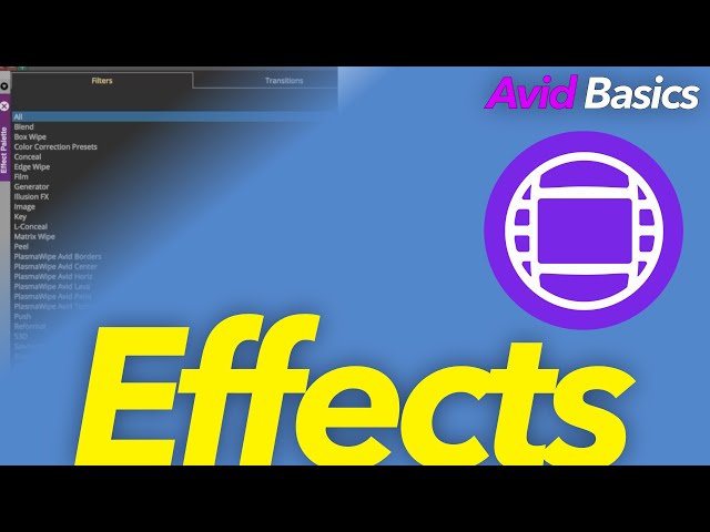 Intro to Effects in Avid Media Composer