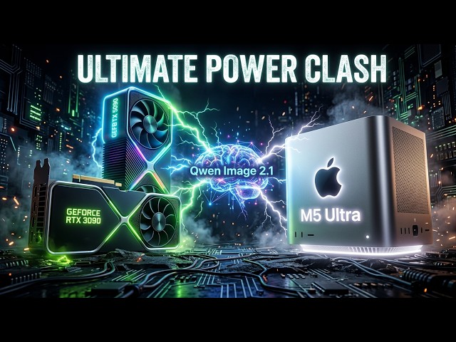 256GB M5 Ultra - Testing Qwen Image 2.1 T2I & Edit on Apple's Most Powerful Mac Ever