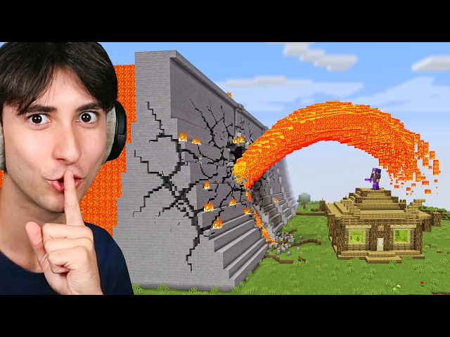 Secretly LAVA Flooding My Friends ENTIRE World
