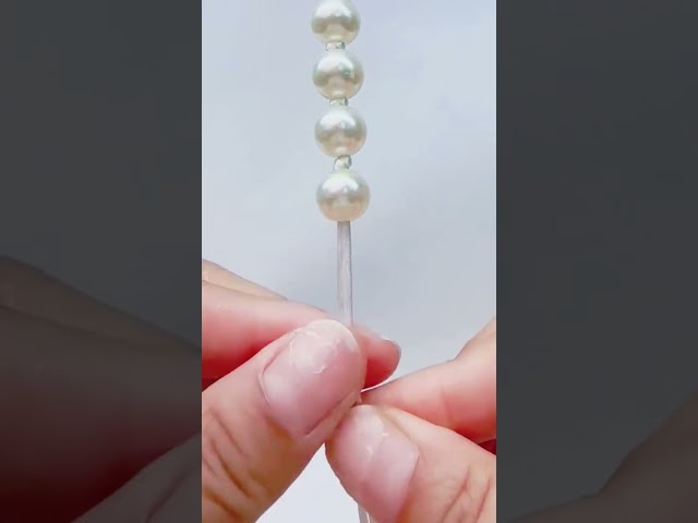 ✨ Create an Elegant Pearl Macrame Bracelet! ✨