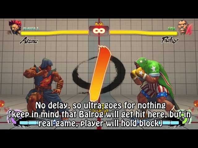 Akuma Demon Armageddon Tutorial - Balrog specific