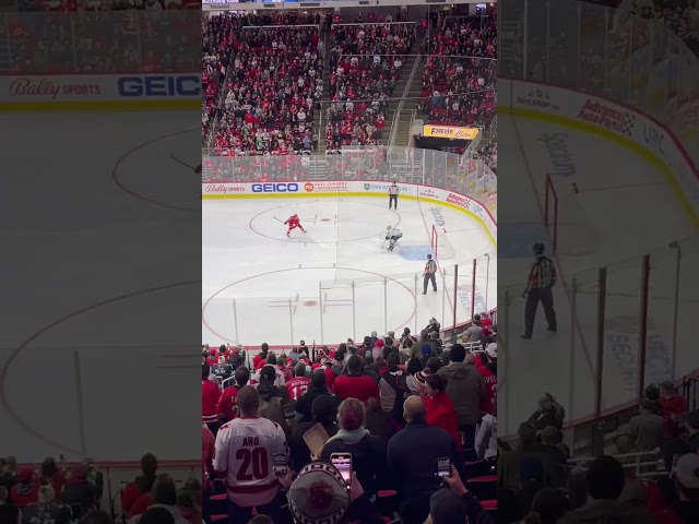 Carolina Hurricanes penalty shot - goal!!! WOOOOOO!