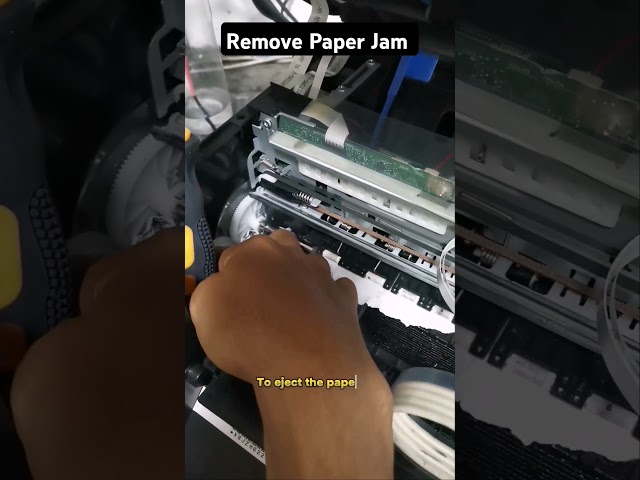 How to Remove Paper Jam pf Epson L3250 Printer. #shorts #short #shortsvideo #epsonecotank #paperjam