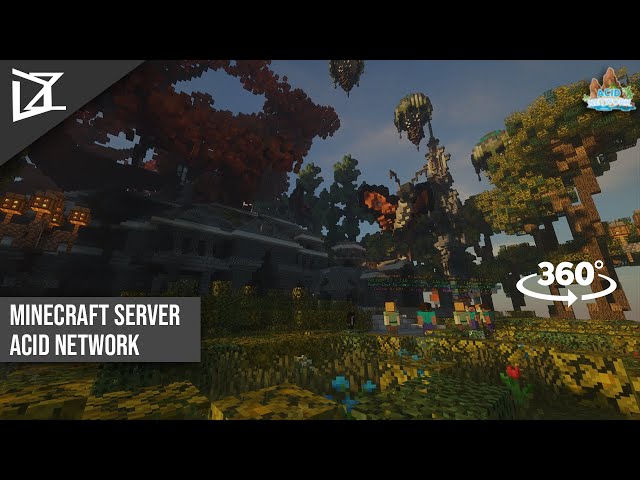 Acid Network Minecraft Server - VR Video [Archived]