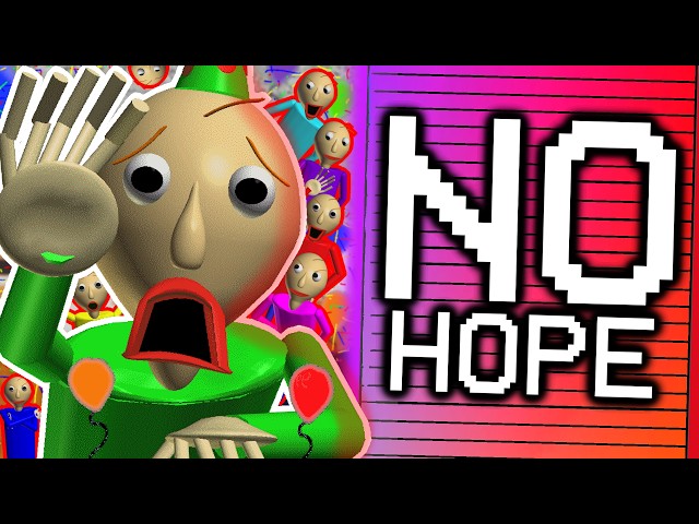 Can You Beat Baldi's Basics in CHAOS MODE?