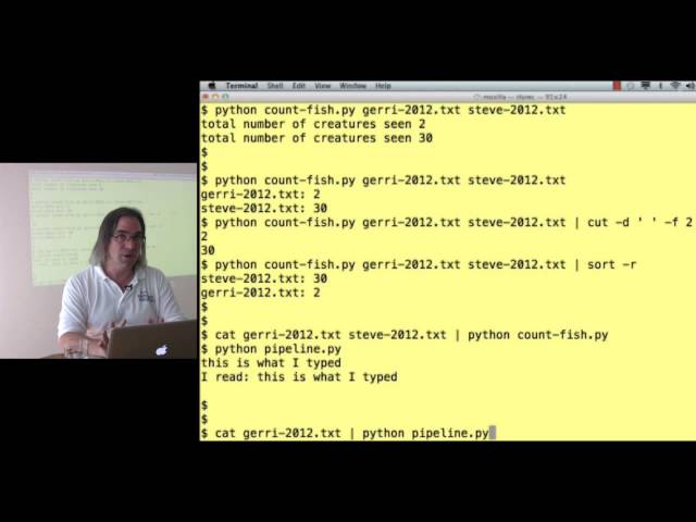 Software Carpentry September 2012 (4.9) Programming in Python