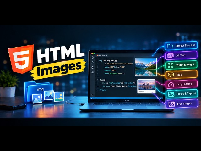 HTML Images | The Right Way to Add Images to a Web Page #html #coding #webdevelopment #programming