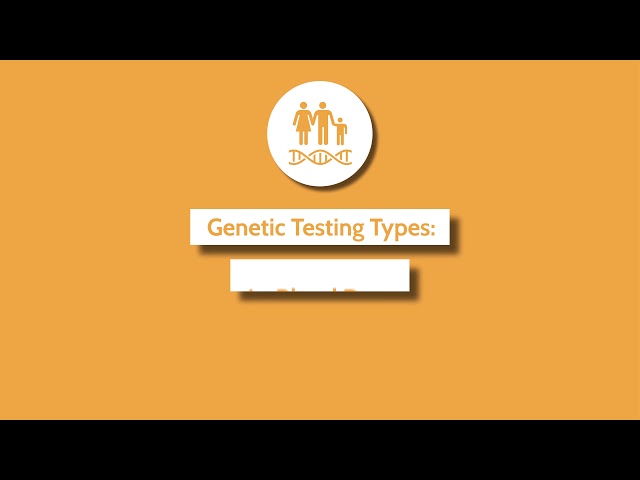 What does genetic testing entail?