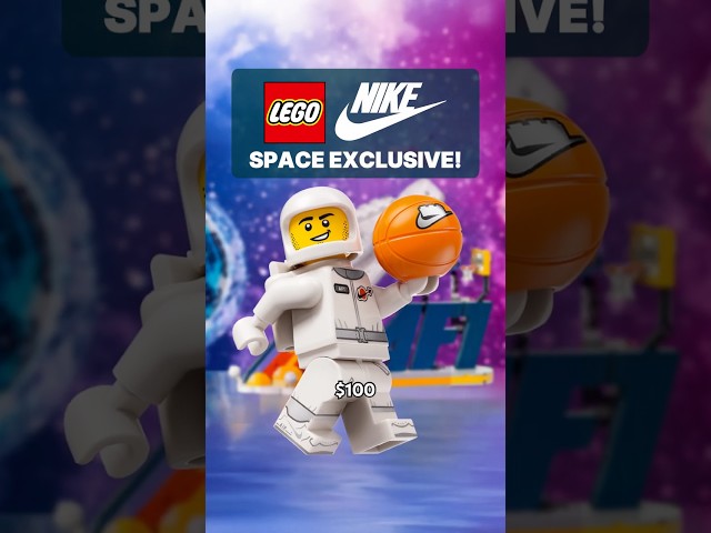 LEGO Space Collectors NEED This $100 Nike Set! 🚀👟 #lego
