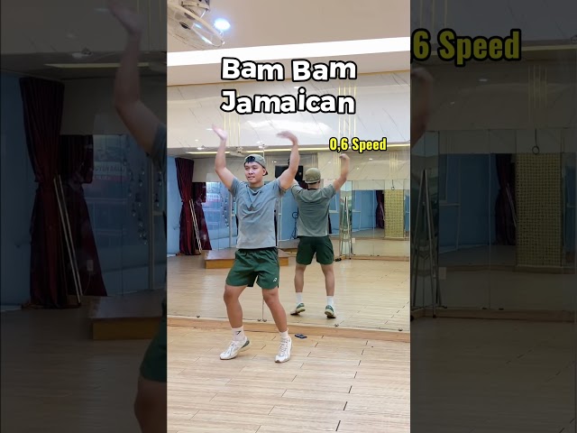 Dance Tutorial | Slow Music Bam Bam Jamaican | Dance Fitness cover