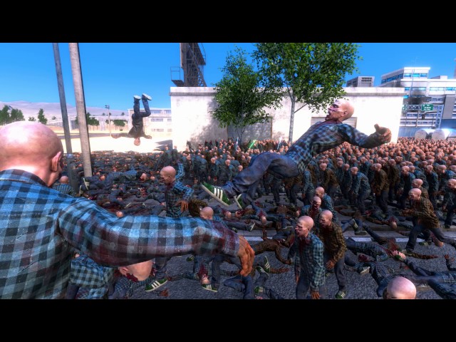 Golden Knights and Not Jedi vs 6K zombies