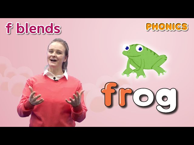 Phonics Step 4 | Lesson 5 f-blends (fl, fr) | 4 Step Phonics