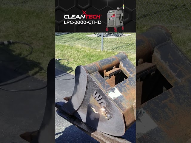 There's no challenge too big for our CleanTech lasers 🔥🔥 #lase