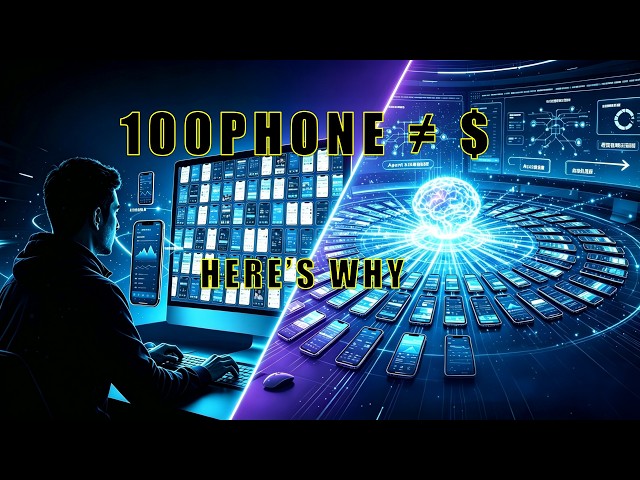 Your Phone Farm Won’t Make You Money. Your System Will. | Android Device Scaling