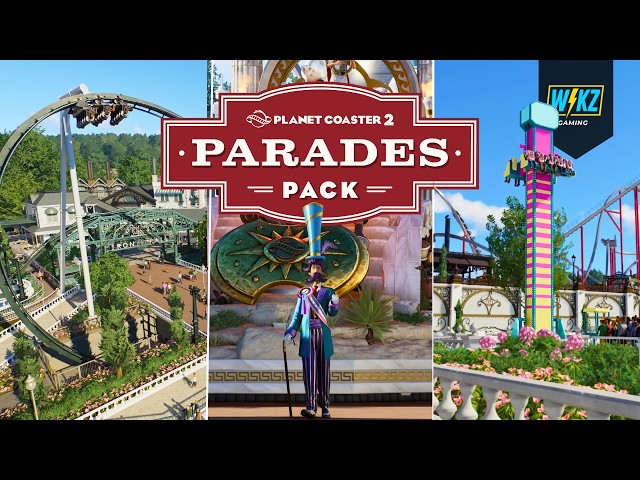 300+ New Pieces?! | Planet Coaster 2 Parades Pack | First Look