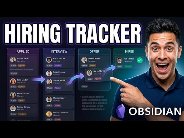 Create A Recruitment Tracker In Obsidian [Verified]