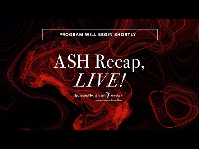 STAT Virtual Event: ASH Recap, Live!