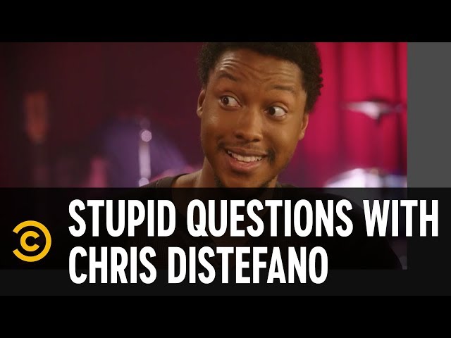 "Why Are All Ghosts White?" Josh Johnson Asks - Stupid Questions with Chris Distefano