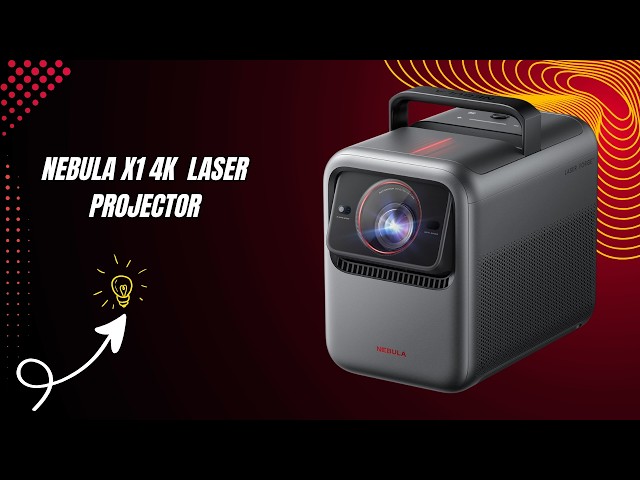 Massive Screen, Minimal Setup — NEBULA X1 4K Laser Projector 4K Laser Projector — Review