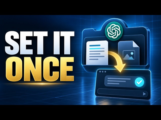 How to Use ChatGPT Projects the Right Way